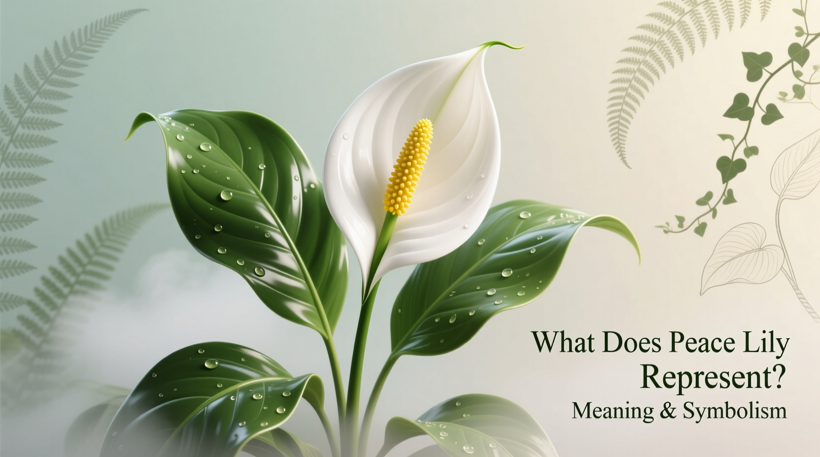 What Does Peace Lily Represent? Meaning & Symbolism