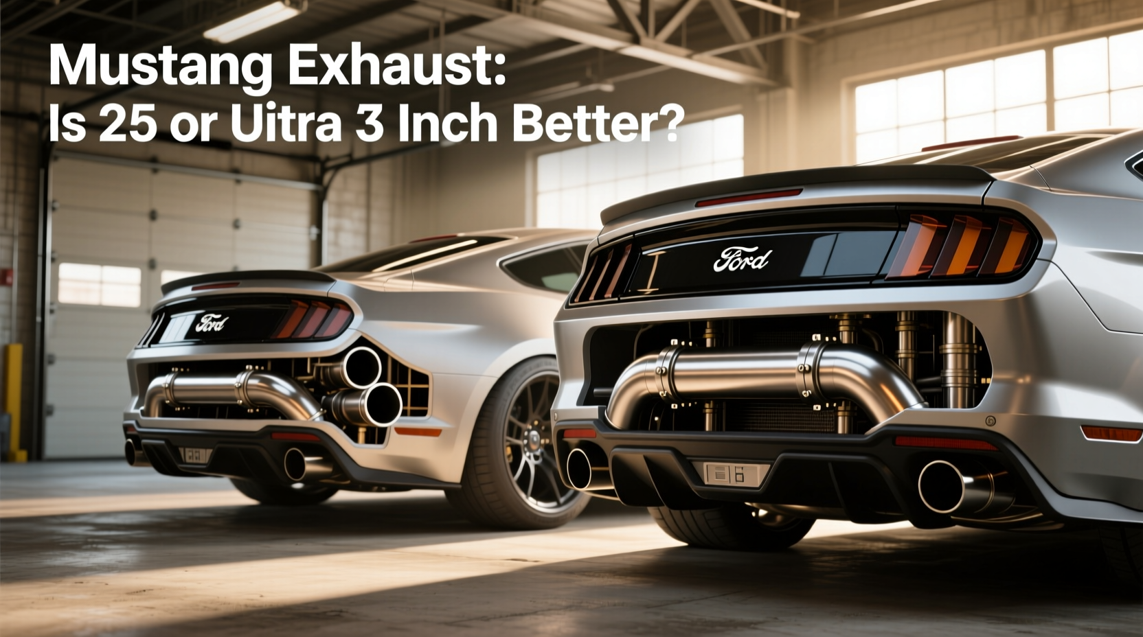mustang exhaust,Is 2.5 or 3 inch exhaust better? buying guide