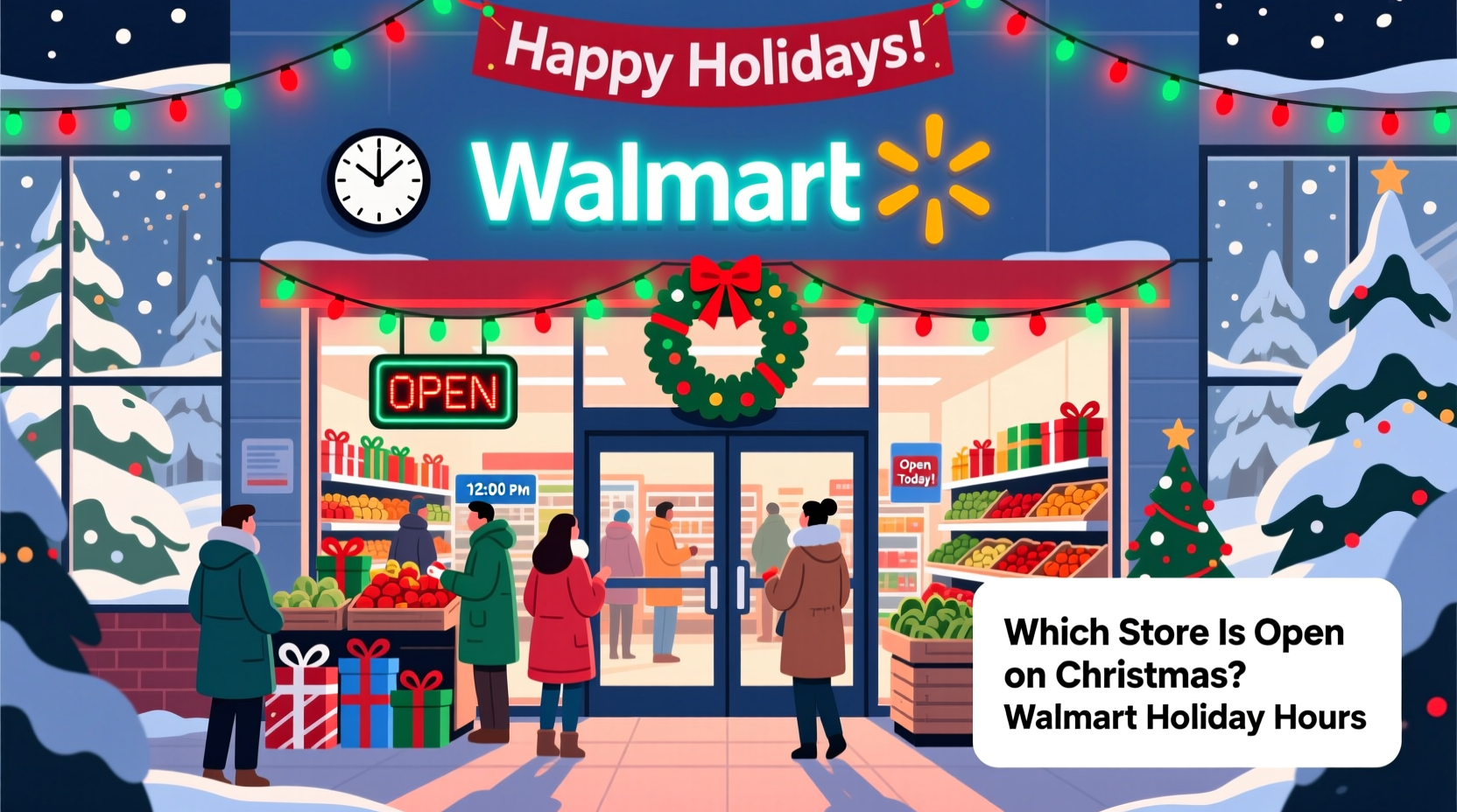 which store is open on christmas