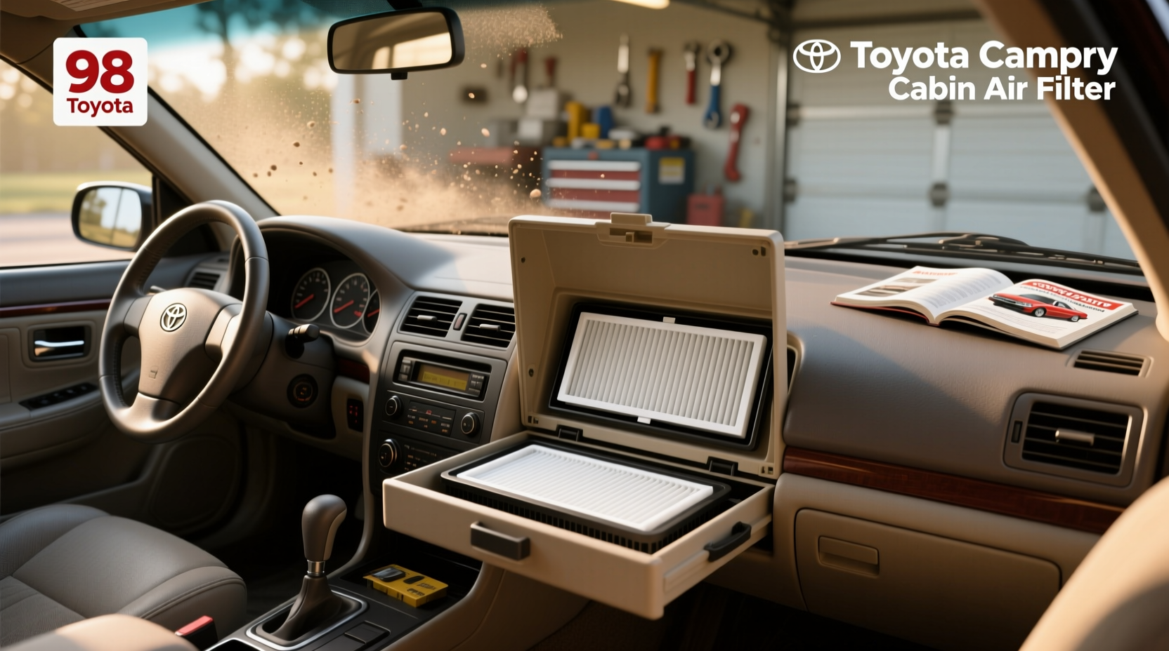 Cabin Air Filter Guide for 1998 Toyota Camry & Corolla