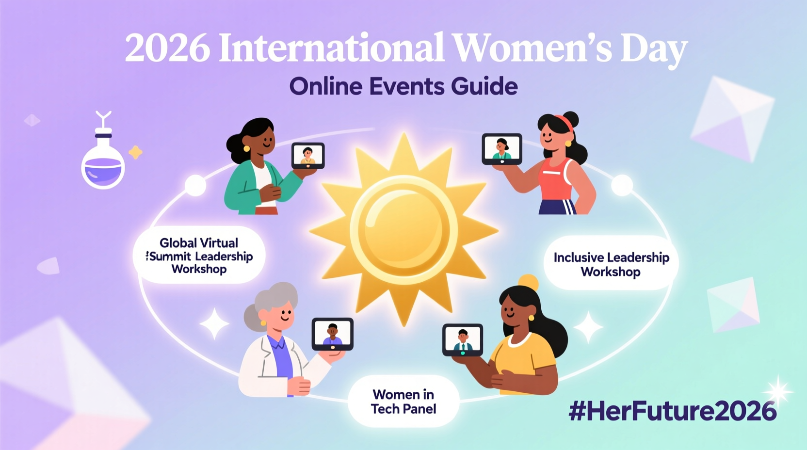 international womens day online events