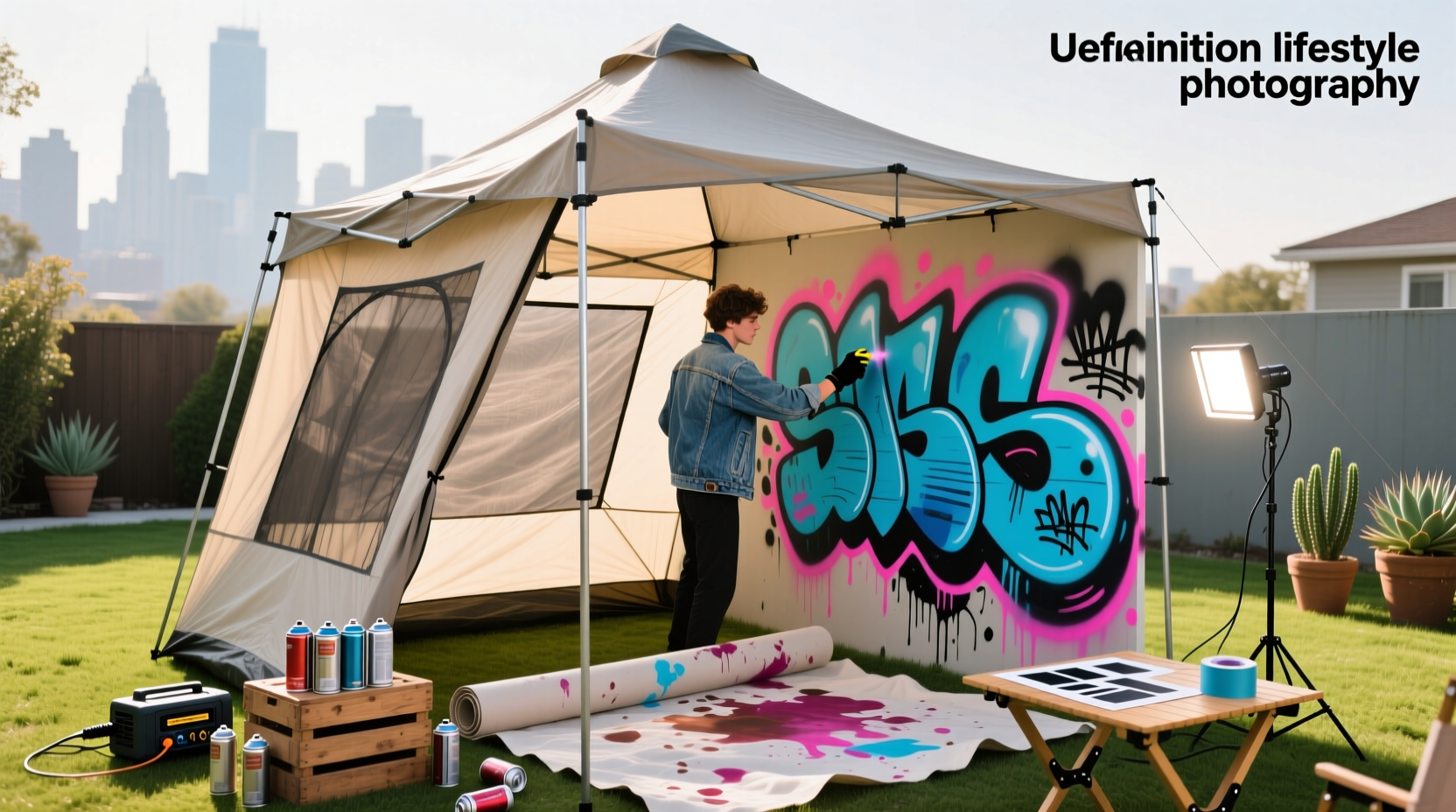 How to Build a DIY Spray Paint Tent at Home