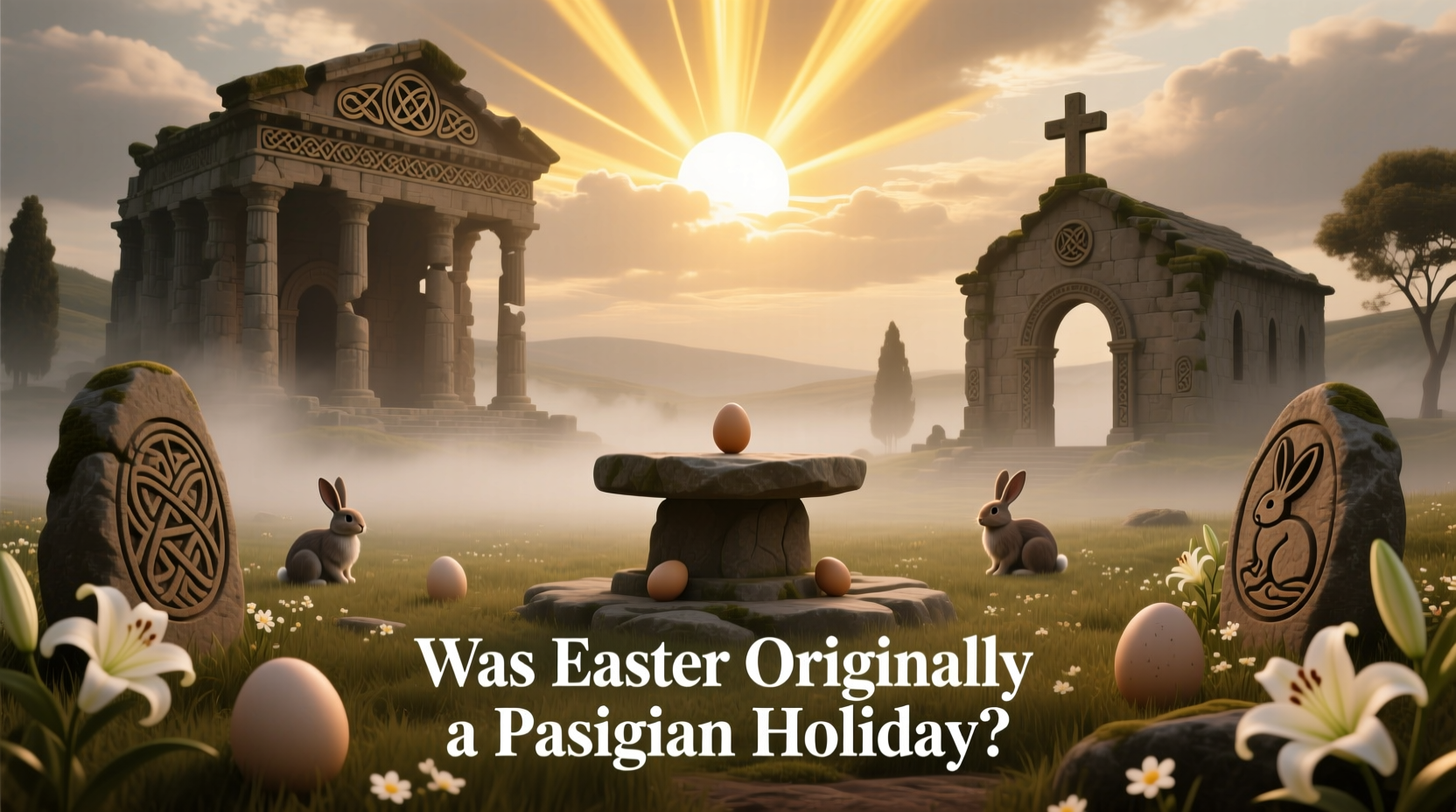 what was easter originally pagan