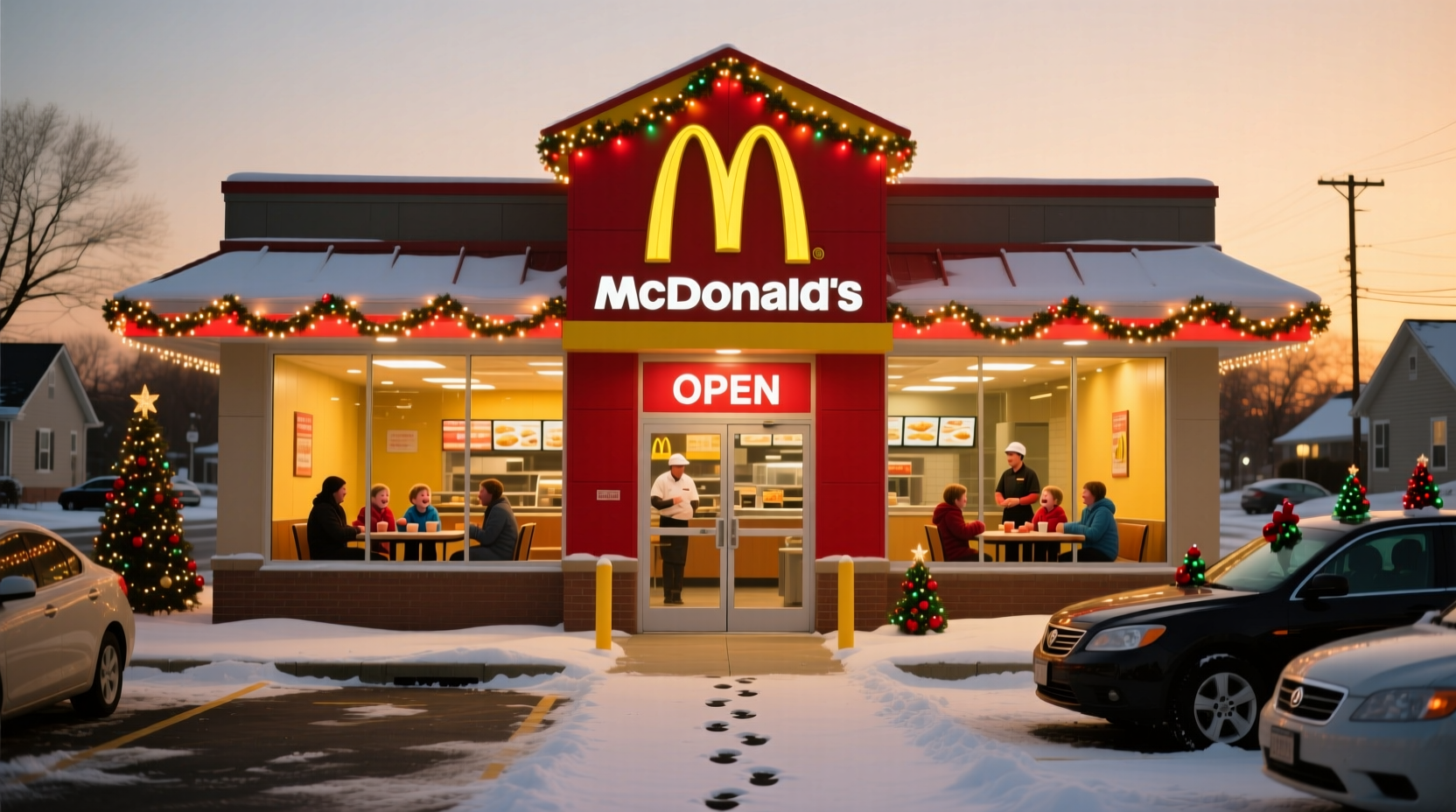 is mcdonalds open on christmas eve 2026