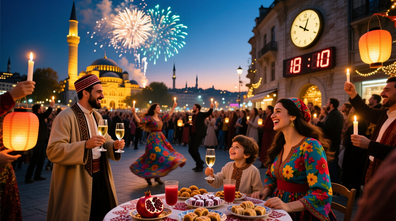 how do turkish people celebrate new year