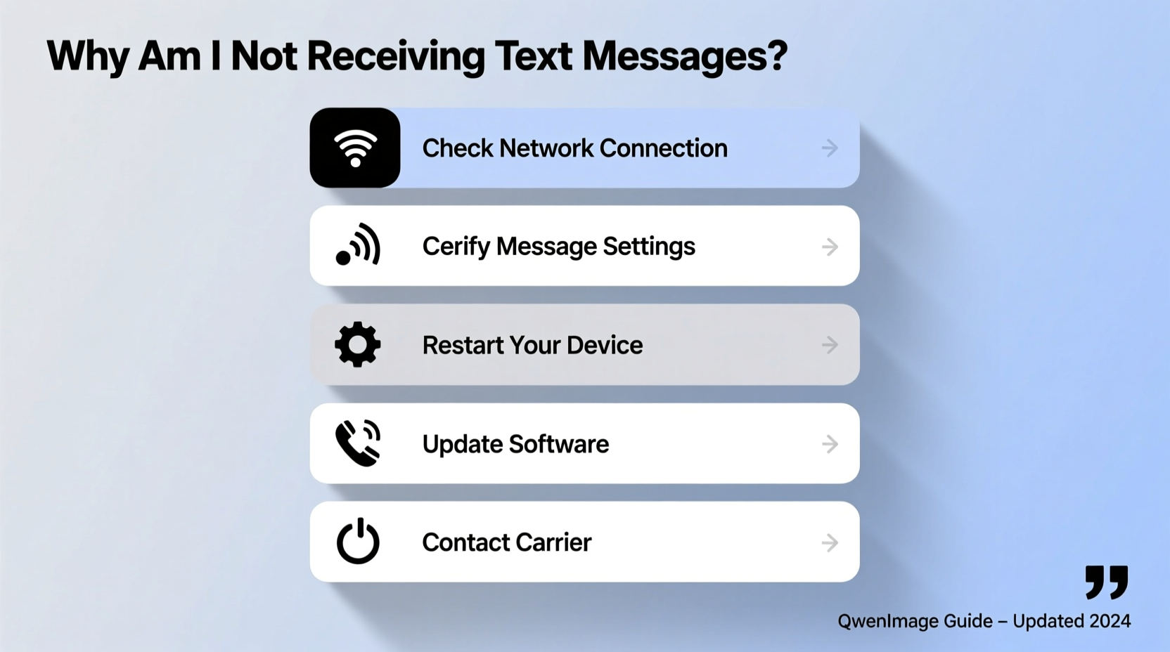 why am i not receiving text messages troubleshooting guide