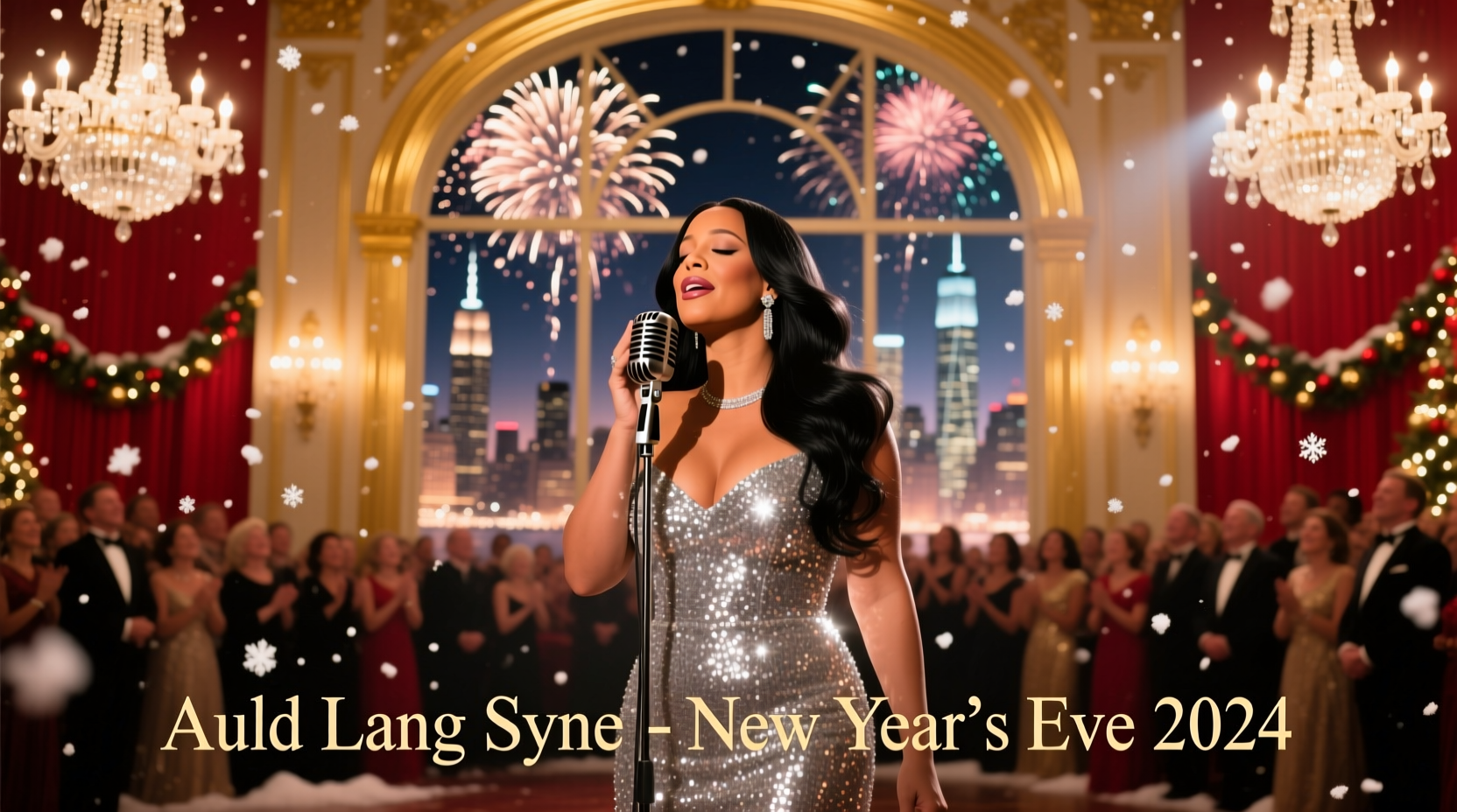 Mariah Carey Sings 'Auld Lang Syne' for New Year's Eve
