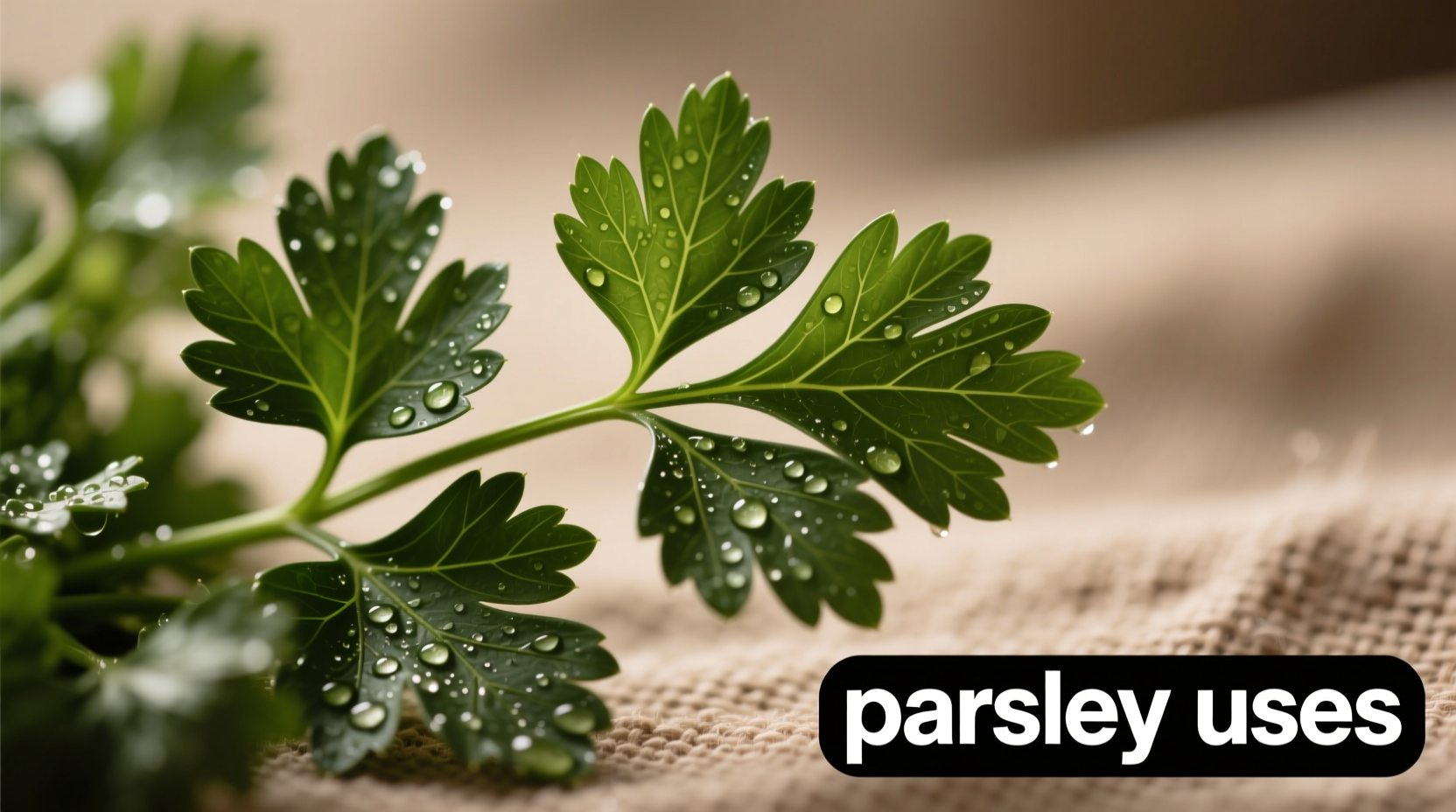 parsley uses