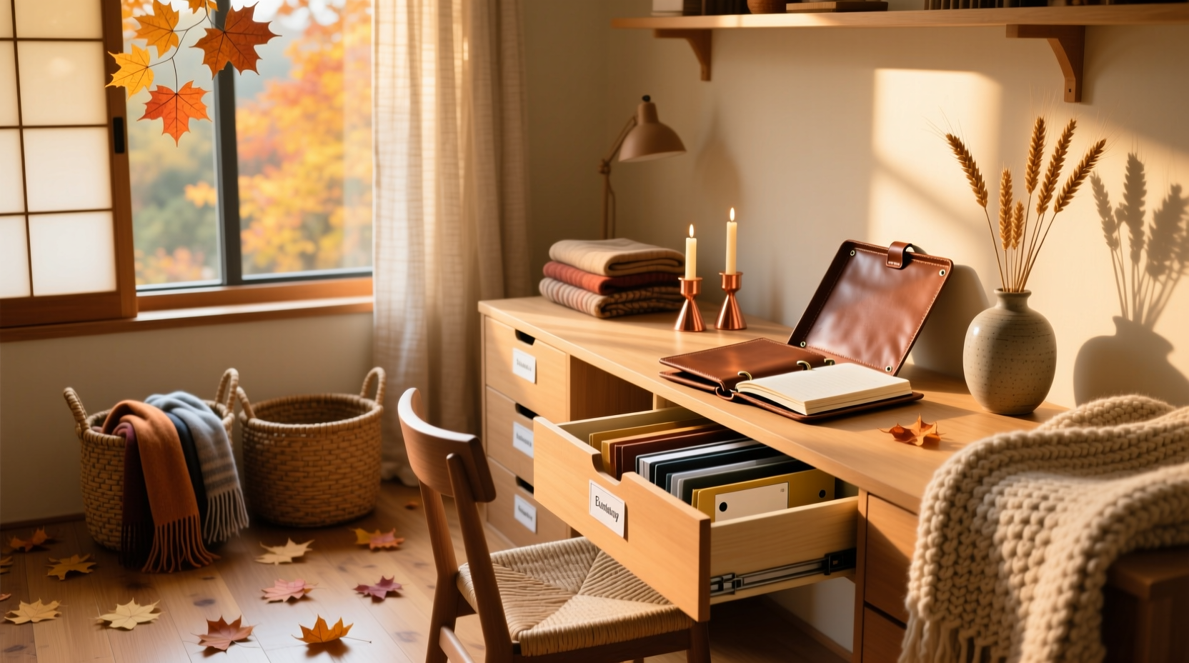 fall organizing mini challenge