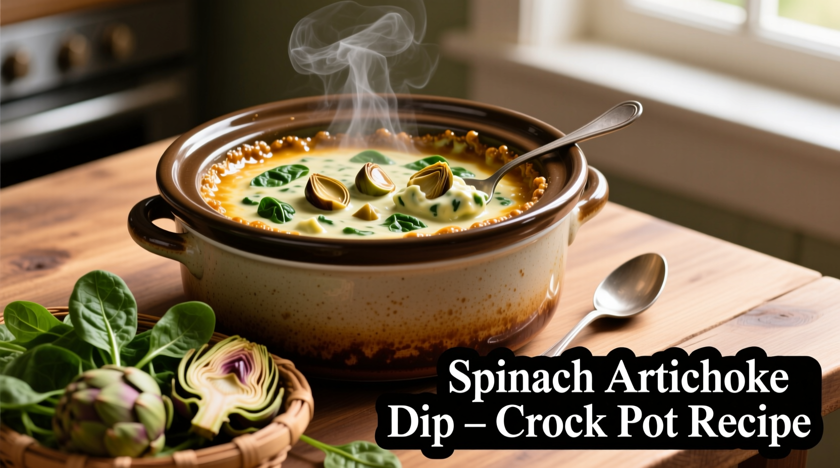 Perfect Crock Pot Spinach Artichoke Dip Recipe (4 Hours)