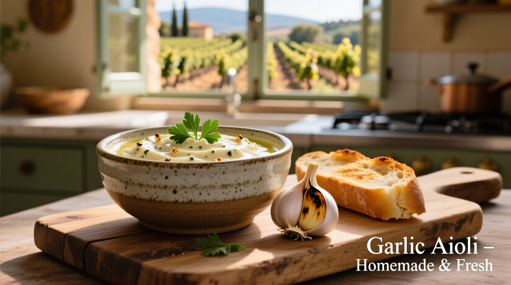 healthy garlic aioli