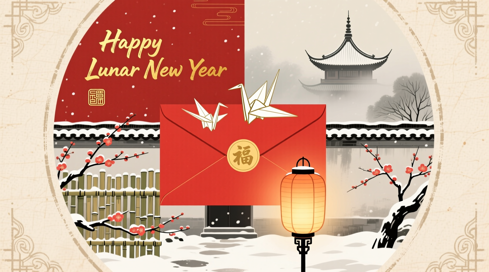 how to write new year postcard