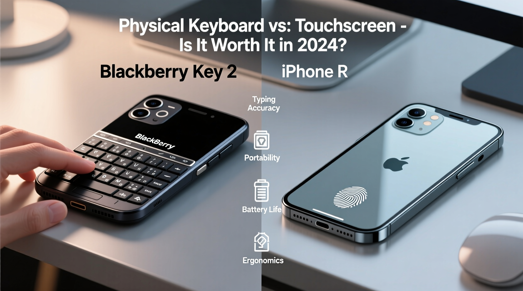 blackberry key2 vs iphone xr is the physical keyboard worth it in 2024