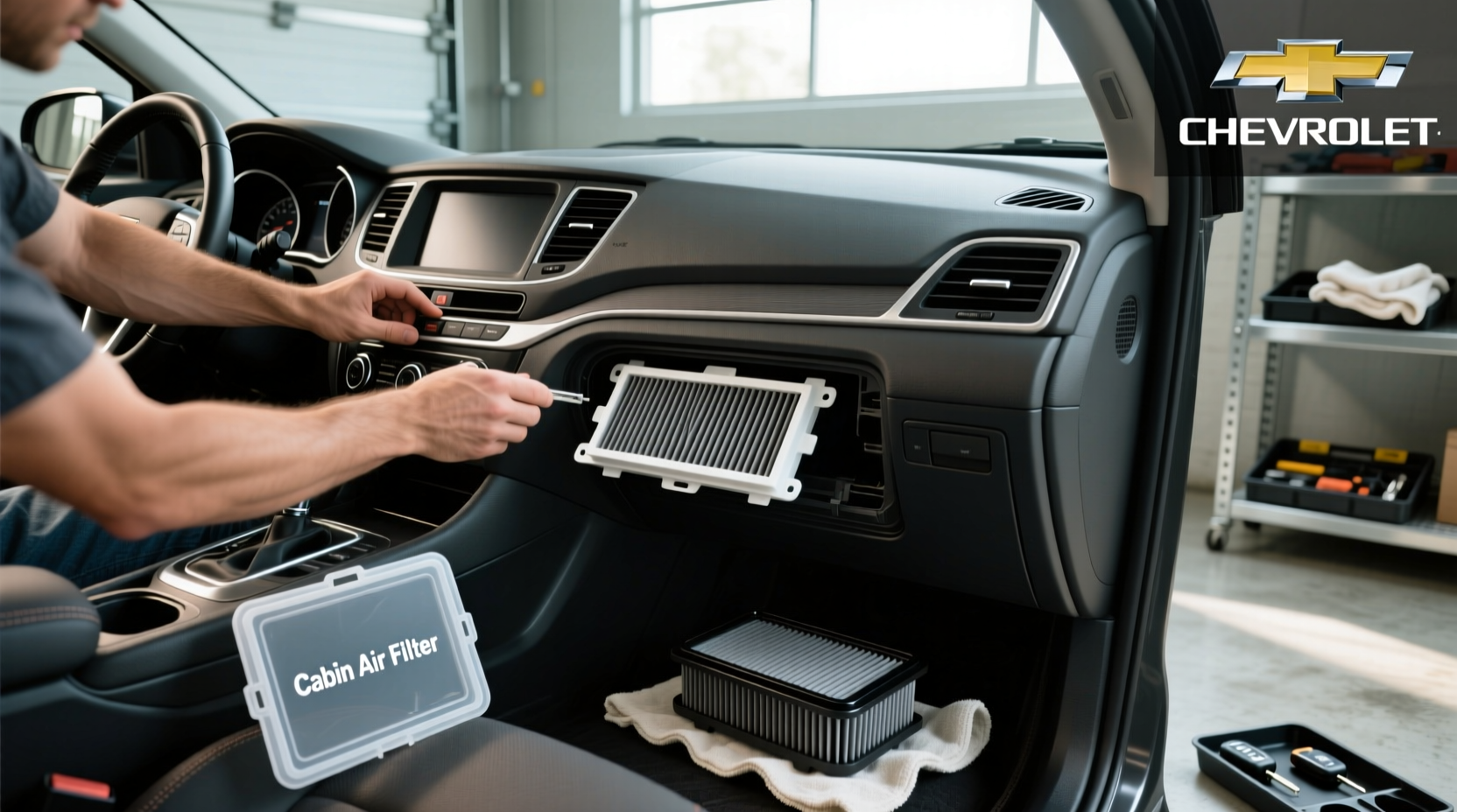 2013 chevy cruze cabin air filter location replacement guide