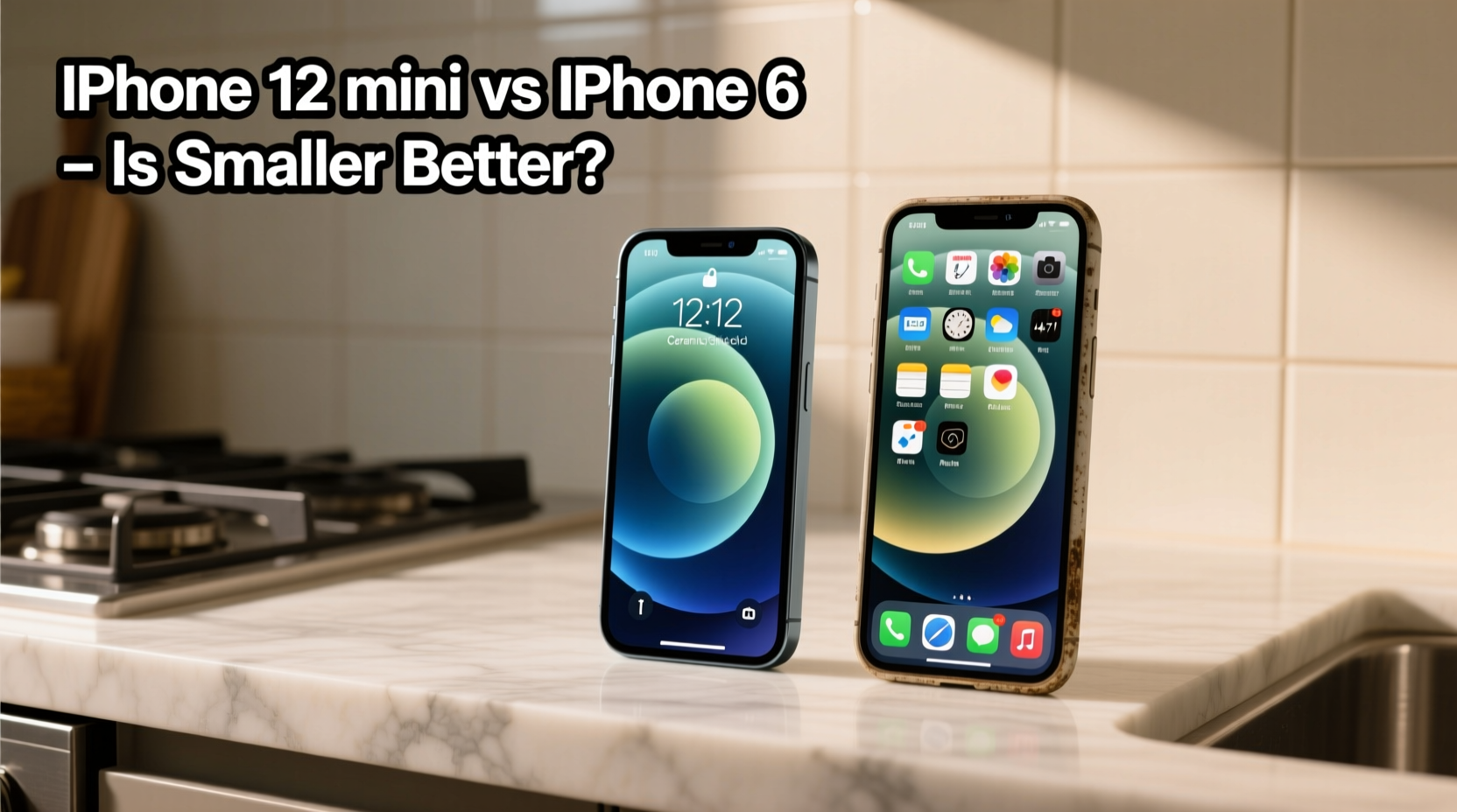 iphone 12 mini vs iphone 6 is the smaller screen actually better for everyday use