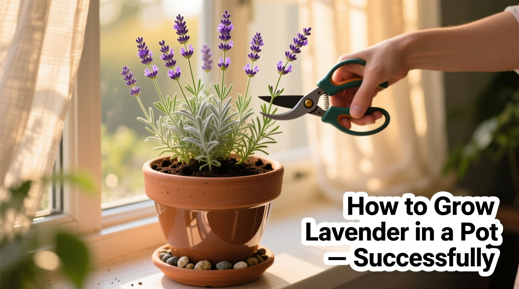 How to Grow Lavender in a Pot Successfully