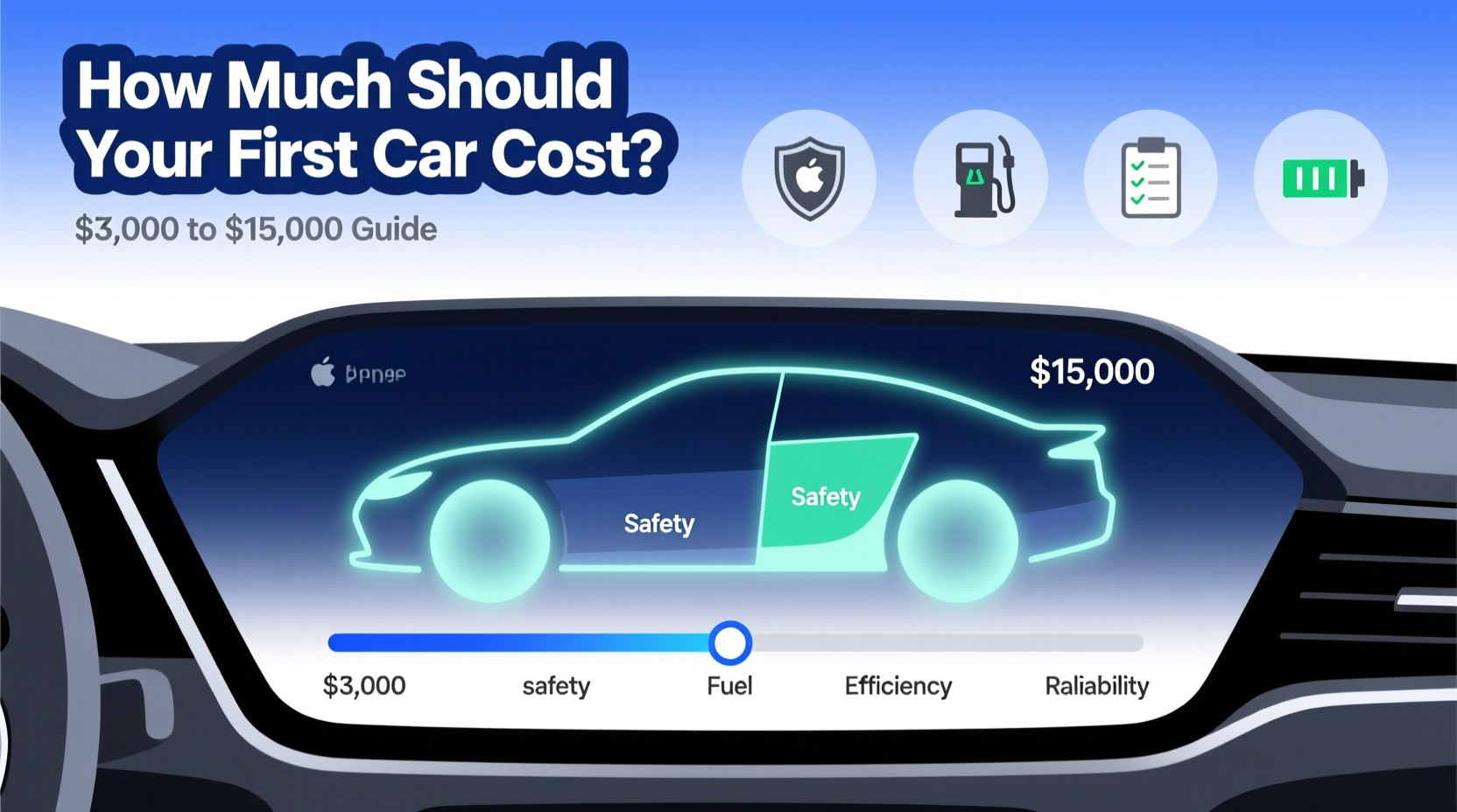 how much should your first car cost