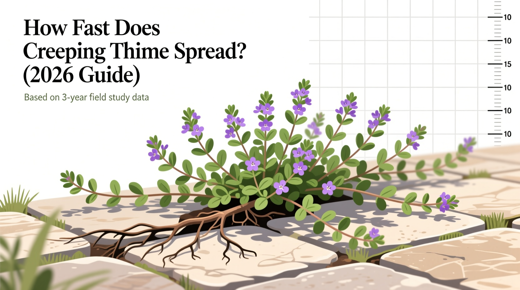 how quickly does creeping thyme spread