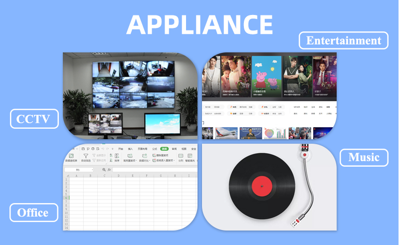 Factory price lcd monitor 15 inch VGA AV TV USB port pc monitor