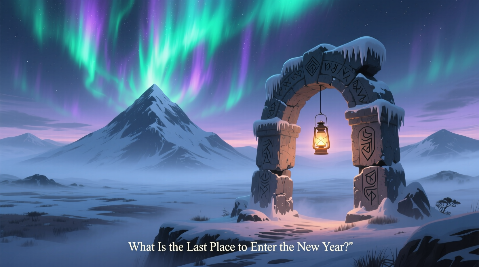what is the last place to enter the new year