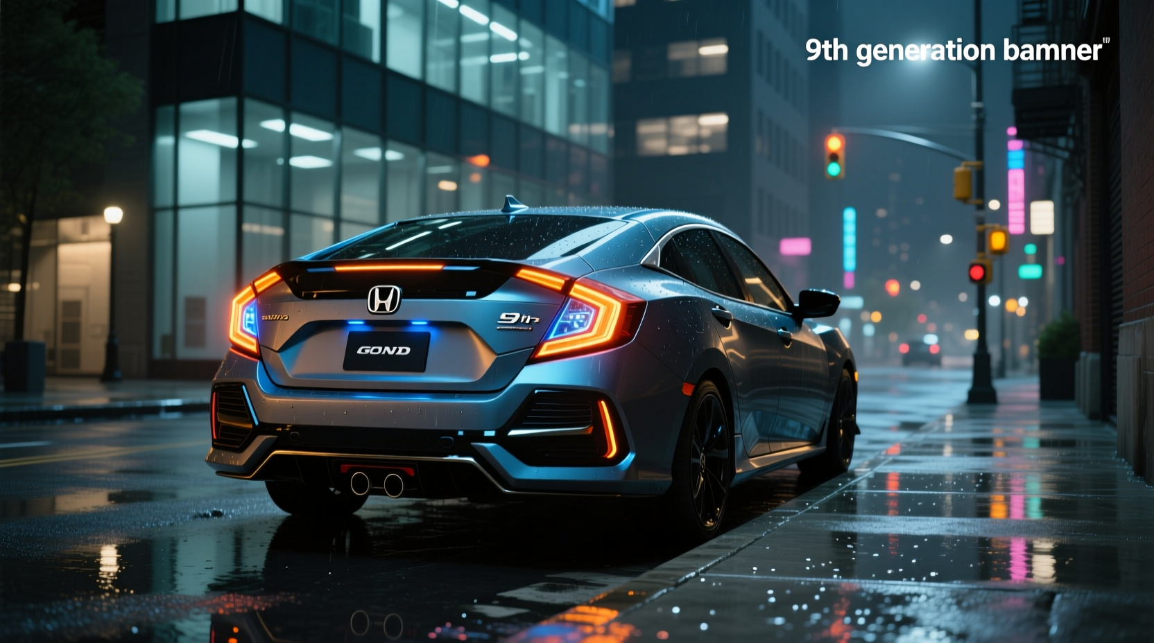 9th gen civic tail lights guide