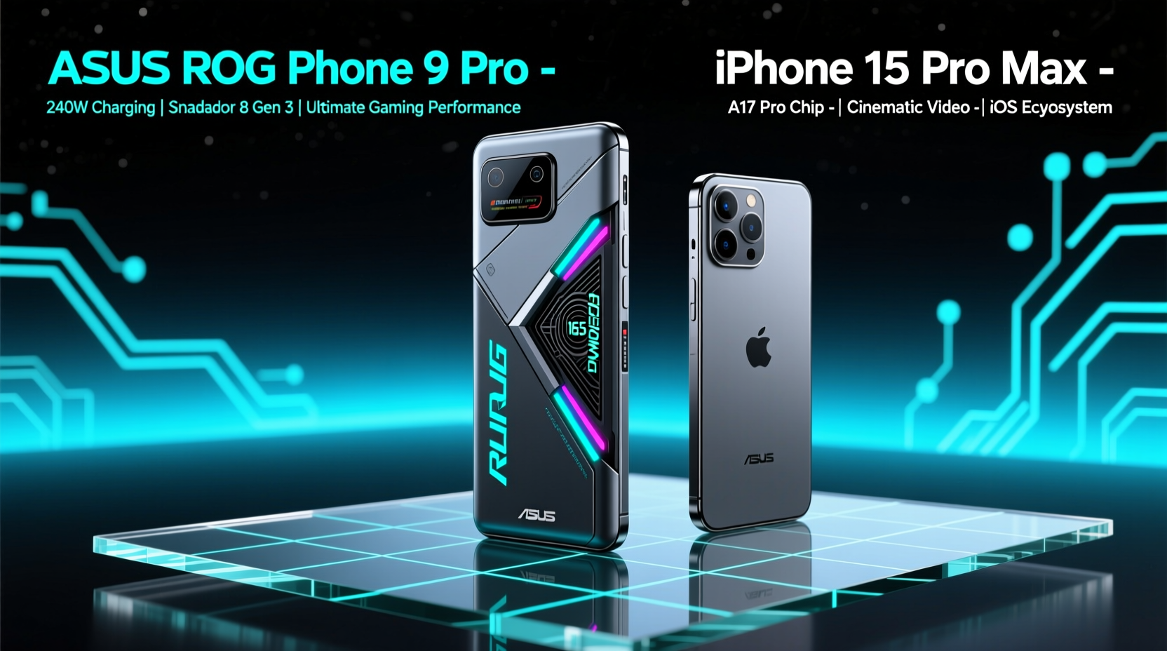 is the asus rog phone 9 pro really worth switching from the iphone 15 pro max