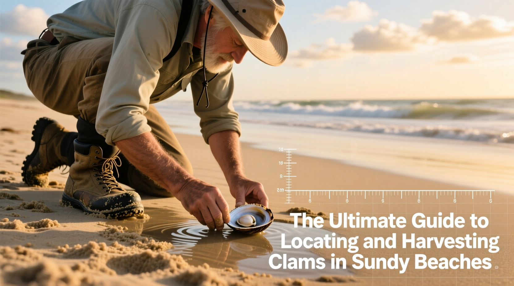 the ultimate guide to locating and harvesting clams in sandy beaches