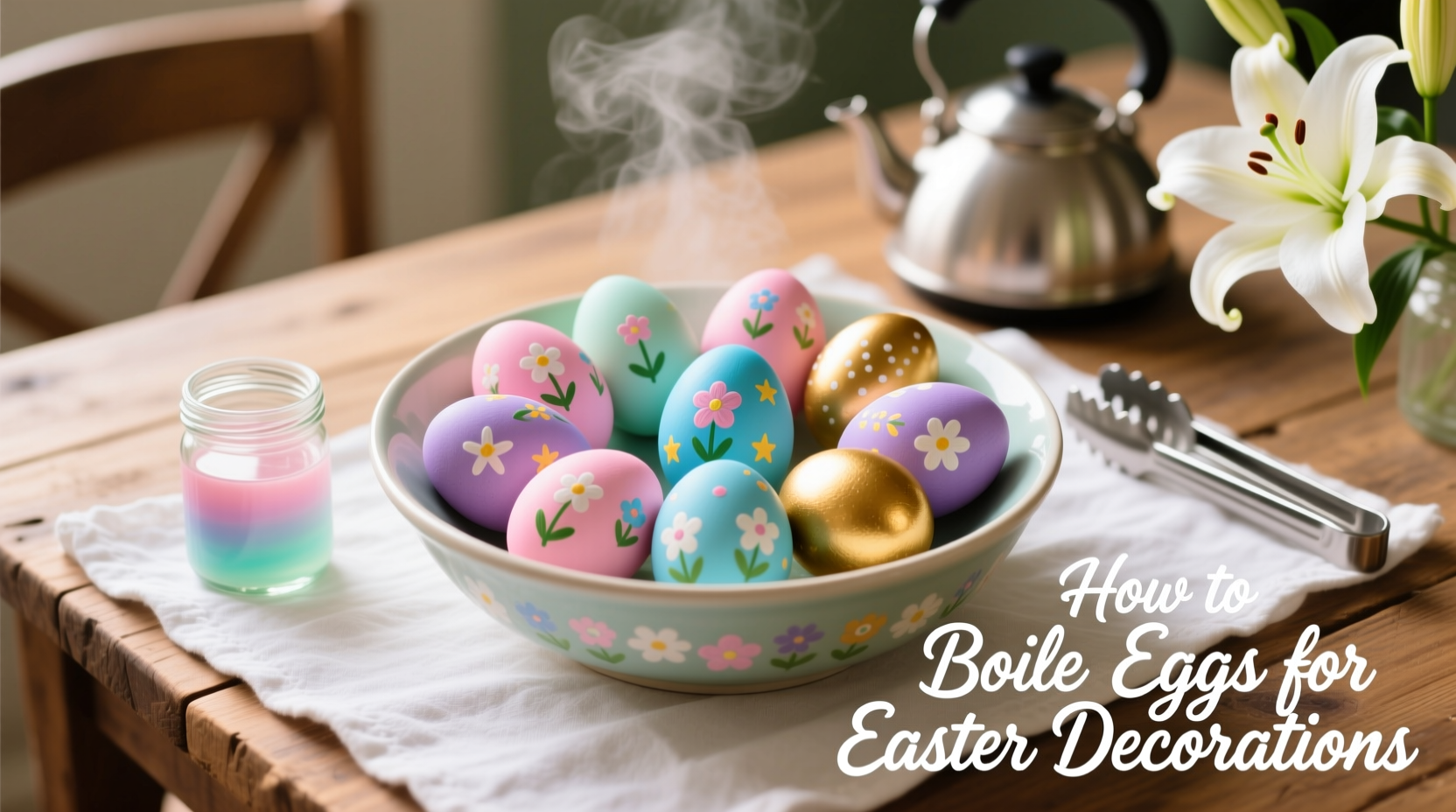 how to boil egg for easter