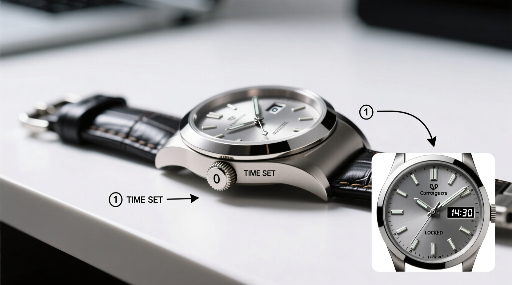 mastering how to set a japanese quartz wristwatch a step by step guide for accurate timekeeping