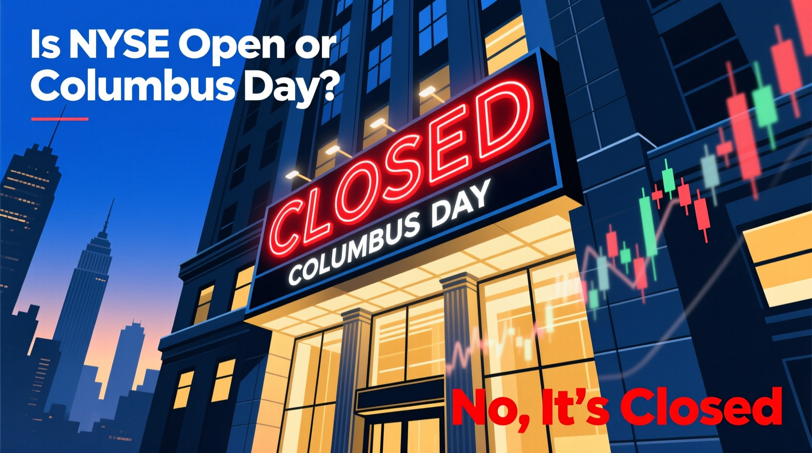 is new york stock exchange open on columbus day