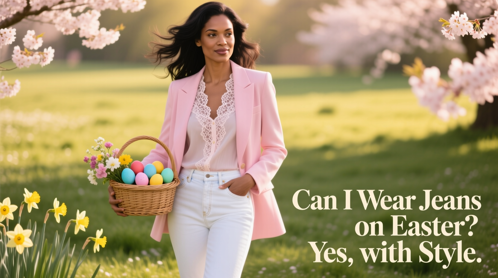 can i wear jeans on easter