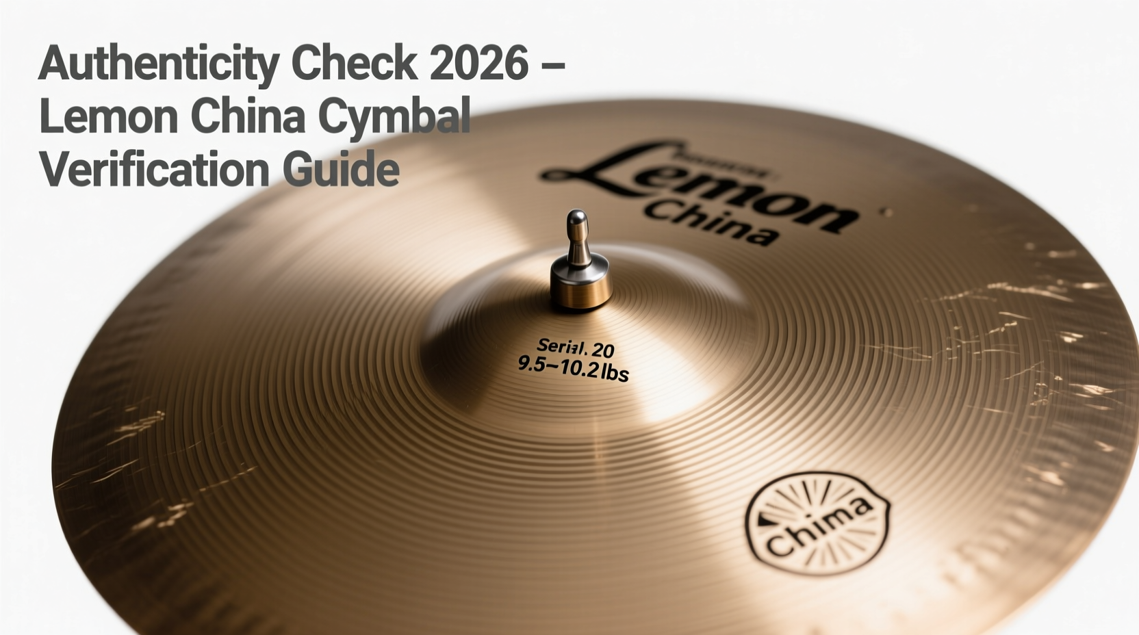 How to Identify Fake or Rebranded Lemon China Cymbals When Buying Secondhand on Reverb or Taobao in 2026 — Serial Number, Weight, and Lathing Clues