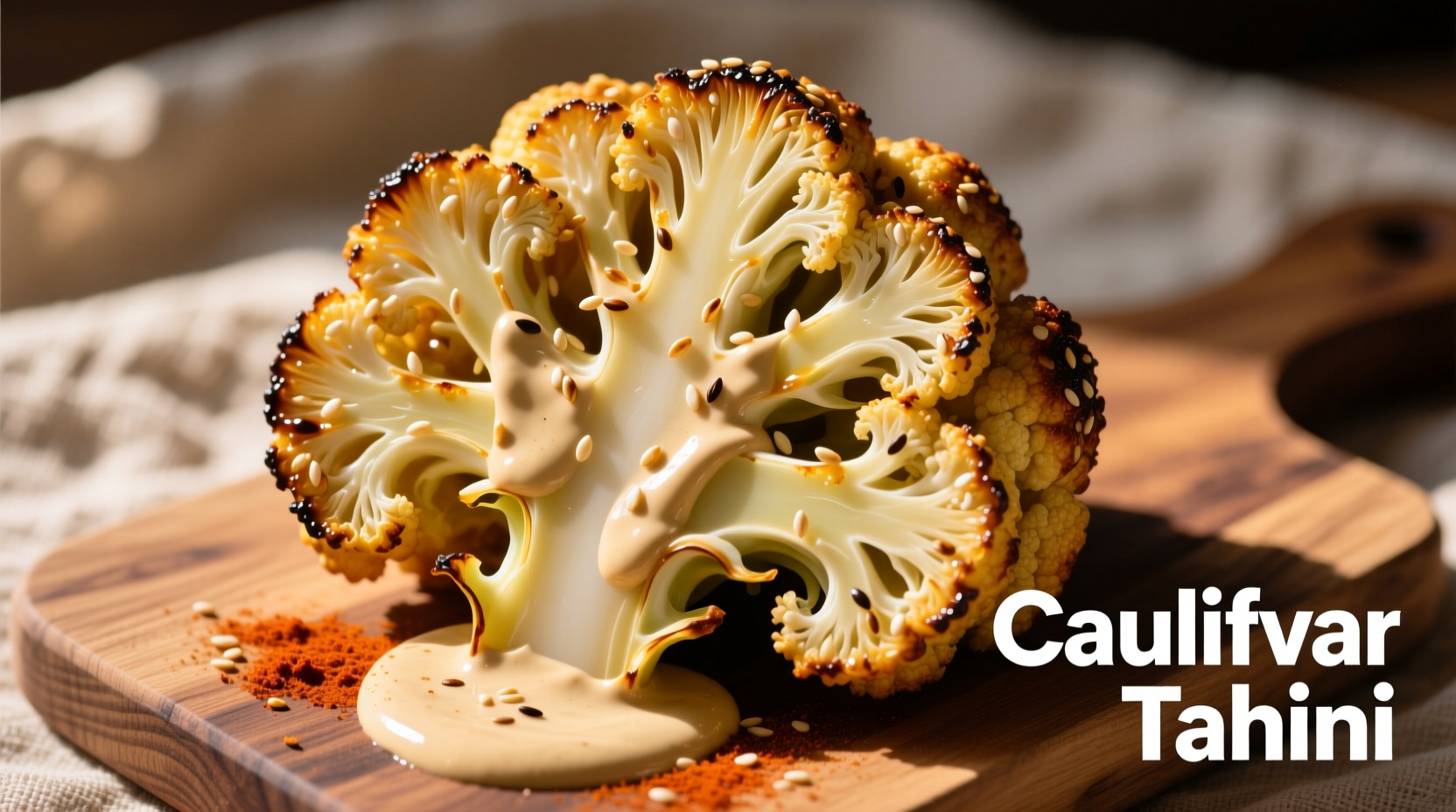 Cauliflower Tahini: Creamy Veggie Twist on Classic Sauce