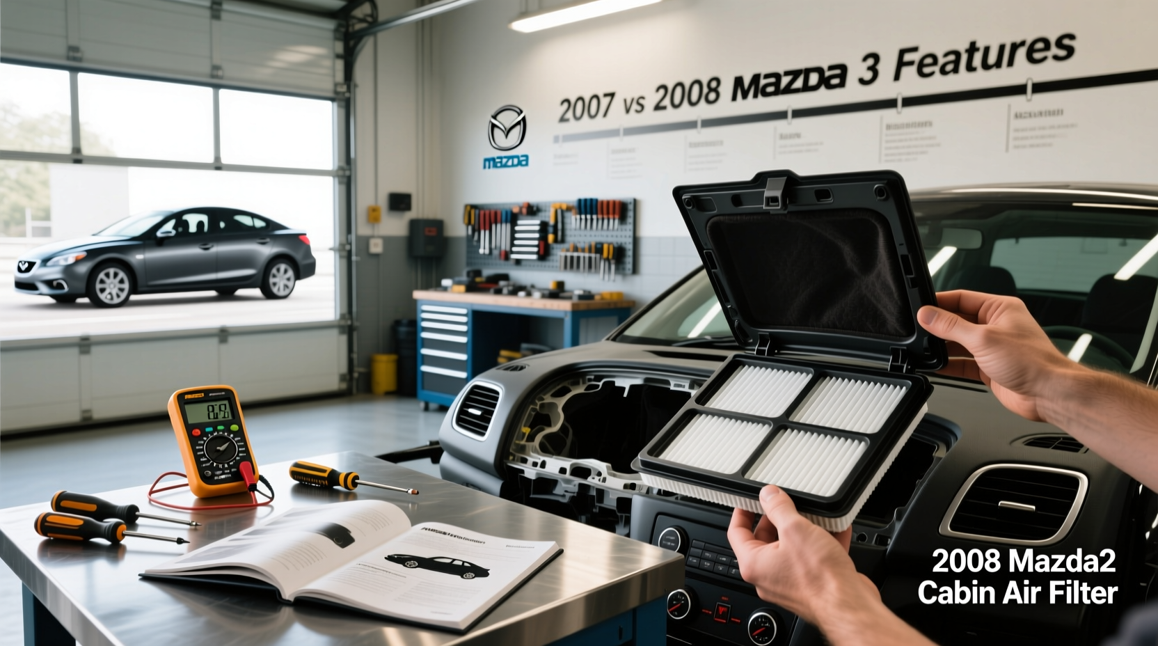 2008 Mazda 3 Cabin Air Filter Replacement Guide