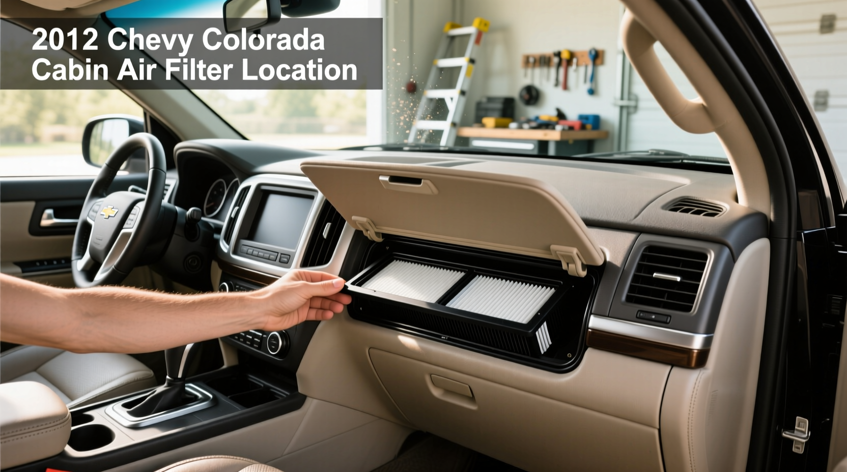 2012 chevy colorado cabin air filter location fit guide