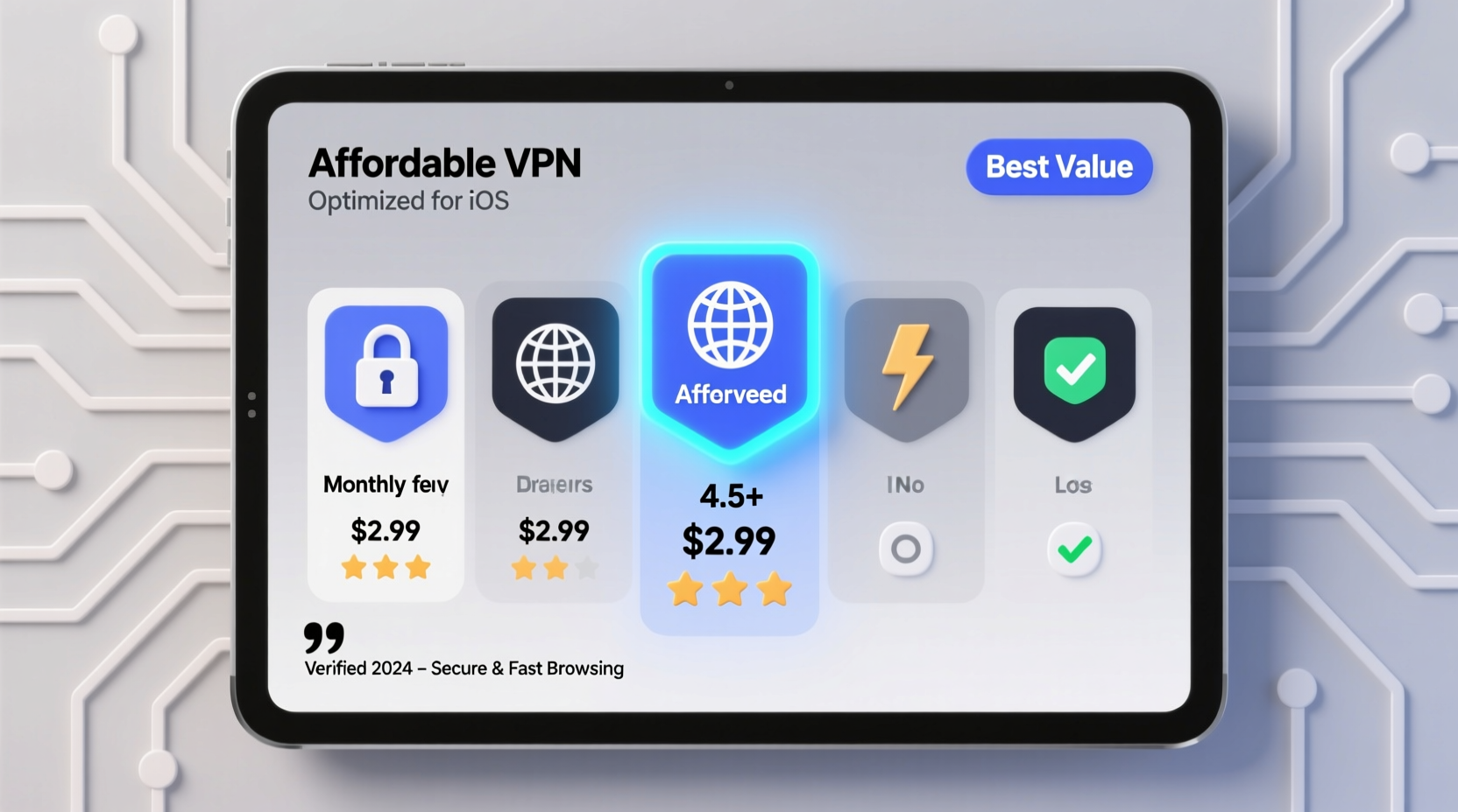 affordable choices for the best vpn for ipad with reliable secure browsing