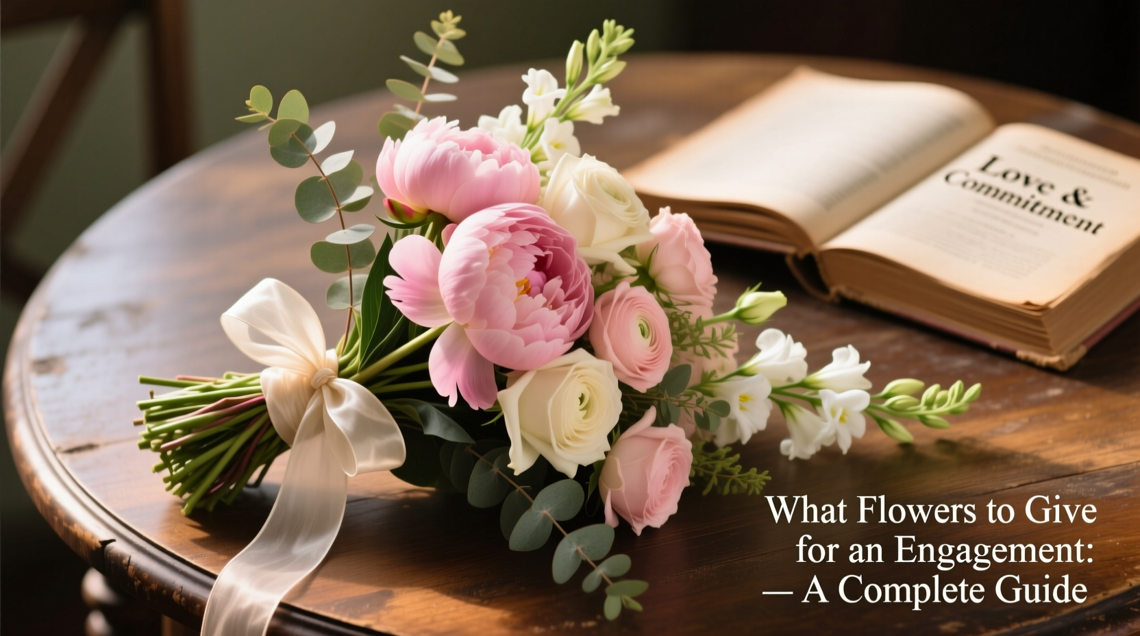 Roses? Lilies? Something wilder? The unspoken language of engagement flowers, decoded