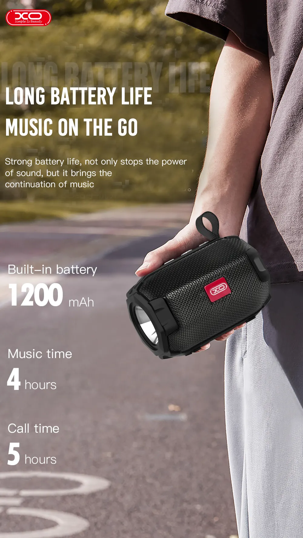 XO F22 2020 New Product  Outdoor Blue tooth Speaker Waterproof Wireless Speaker  Mini Portable
