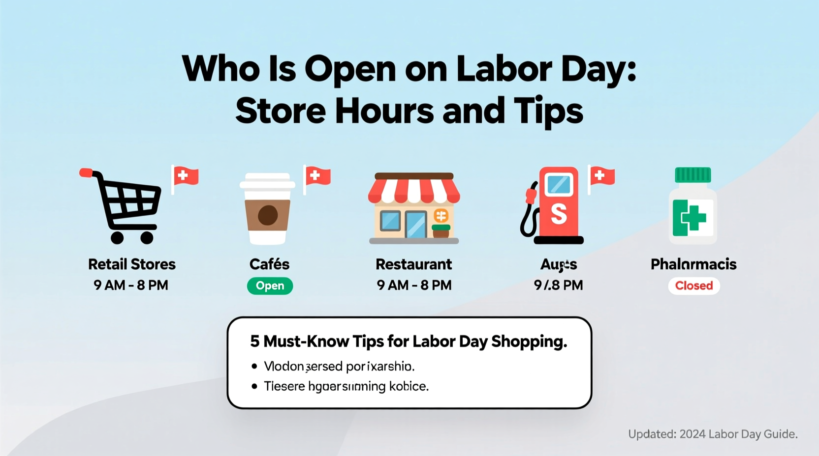 who is open on labor day
