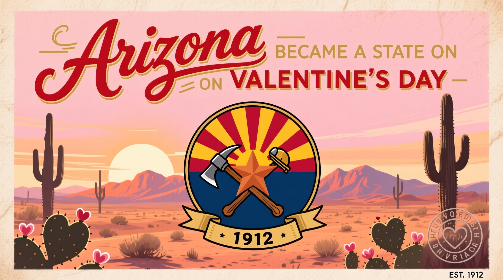 what state became a state on valentines day