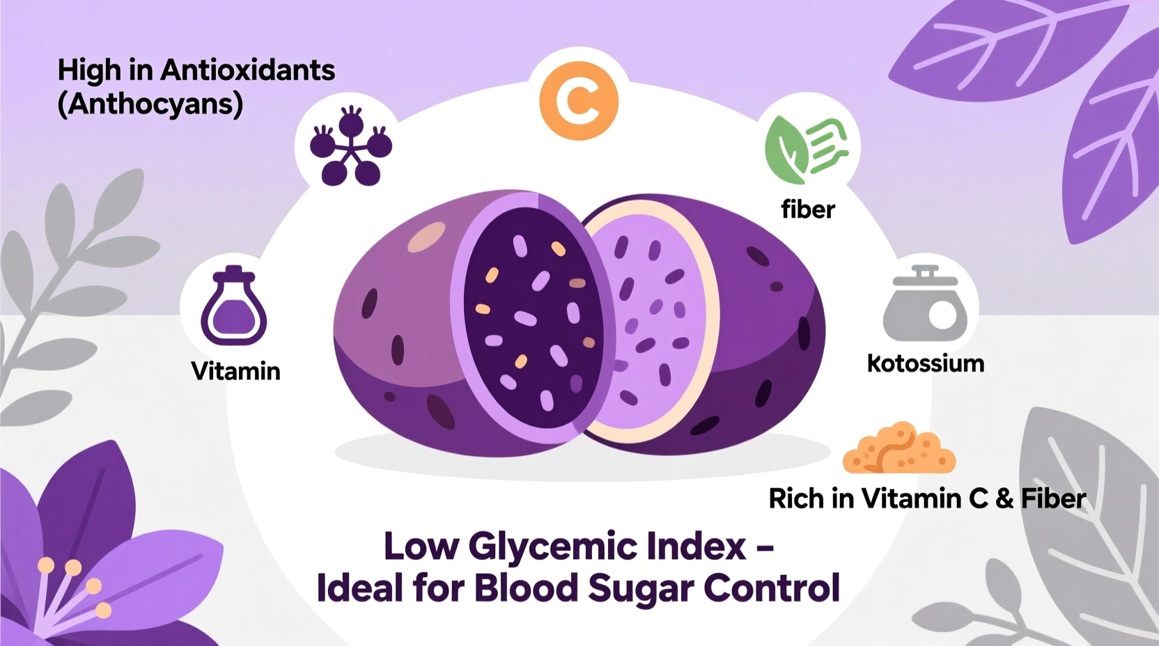 Purple Potato Nutrition Facts and Health Benefits