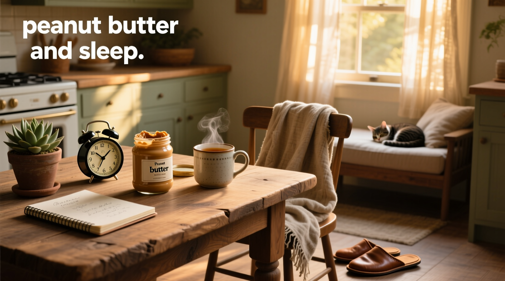 peanut butter and sleep can it help you rest better