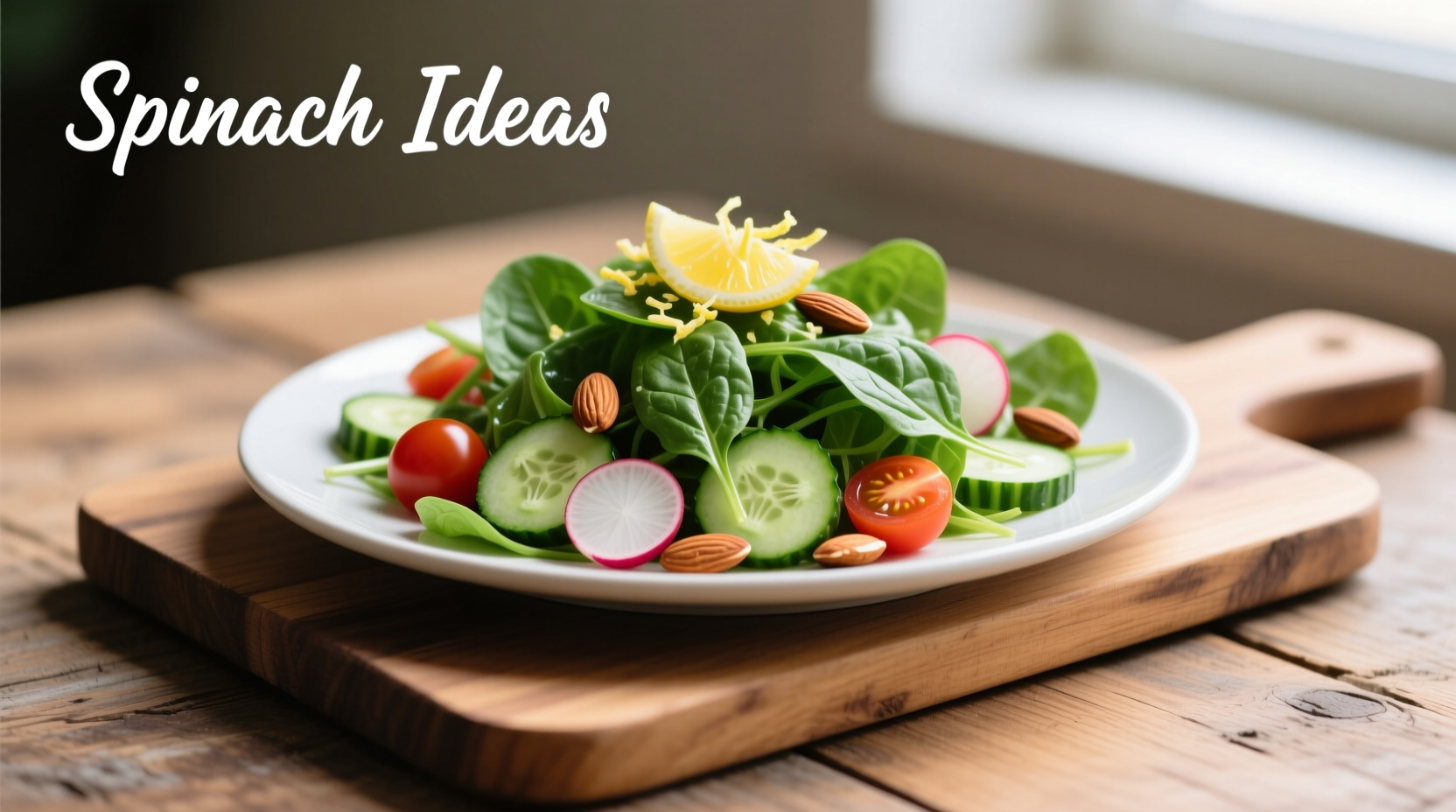easy spinach salad ideas