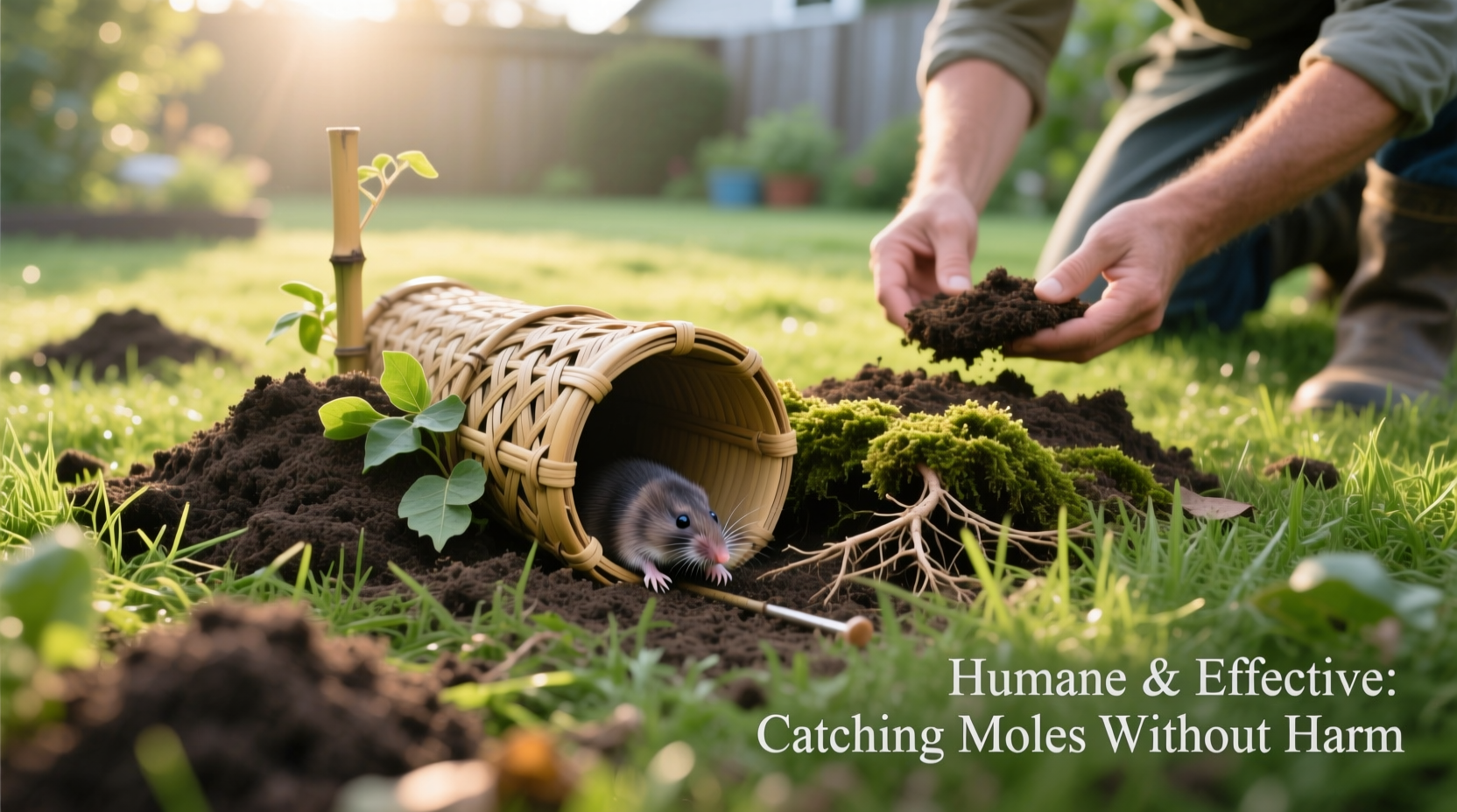 effective and humane strategies how to catch a mole in your yard without harm