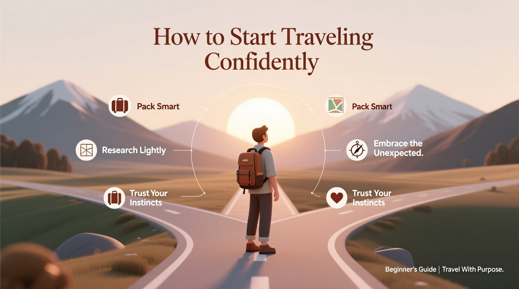 how to start traveling confidently a practical guide for beginners