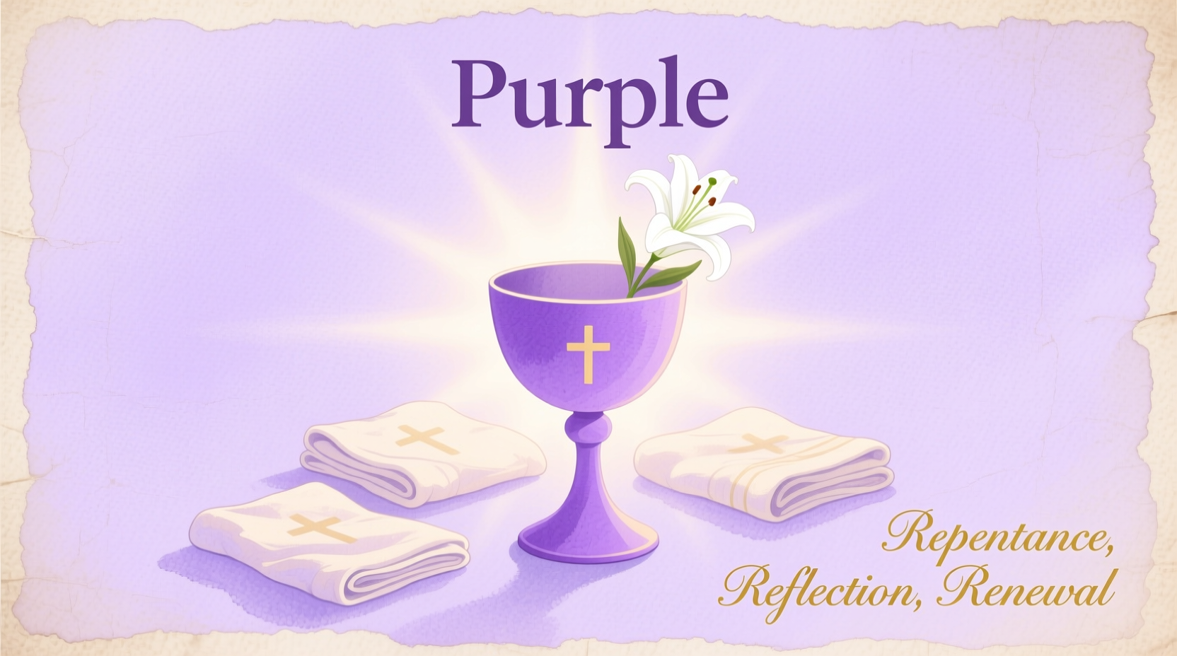 why is purple the color of lent meaning symbolism explained 2