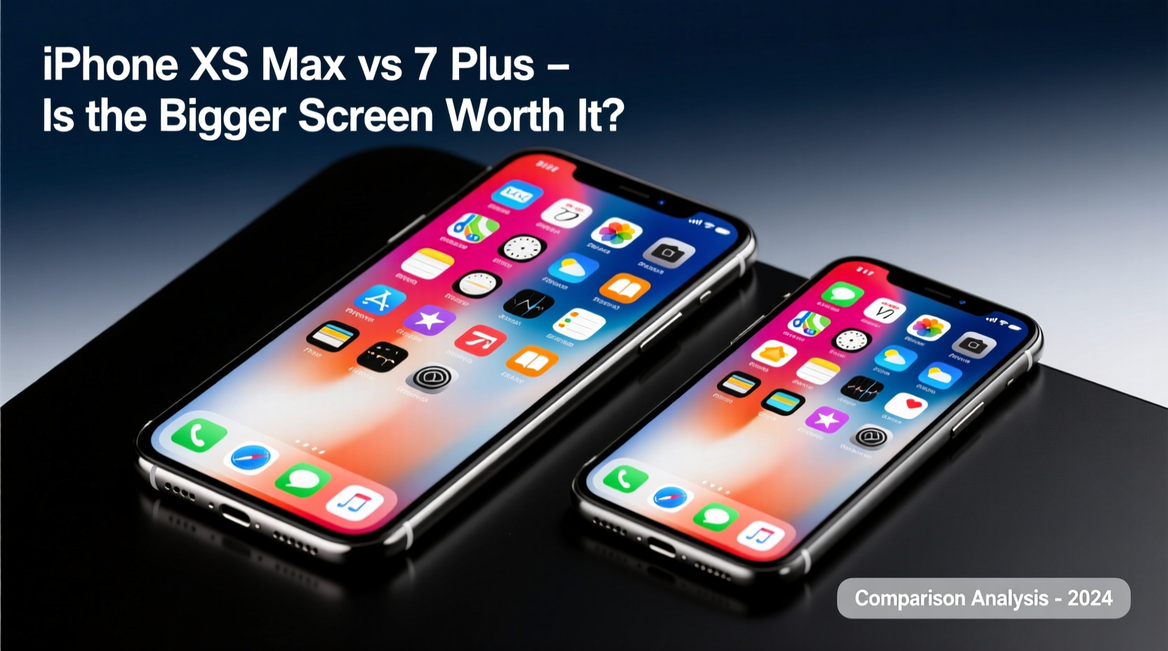 iphone xs max vs 7 plus is the bigger screen worth the upgrade