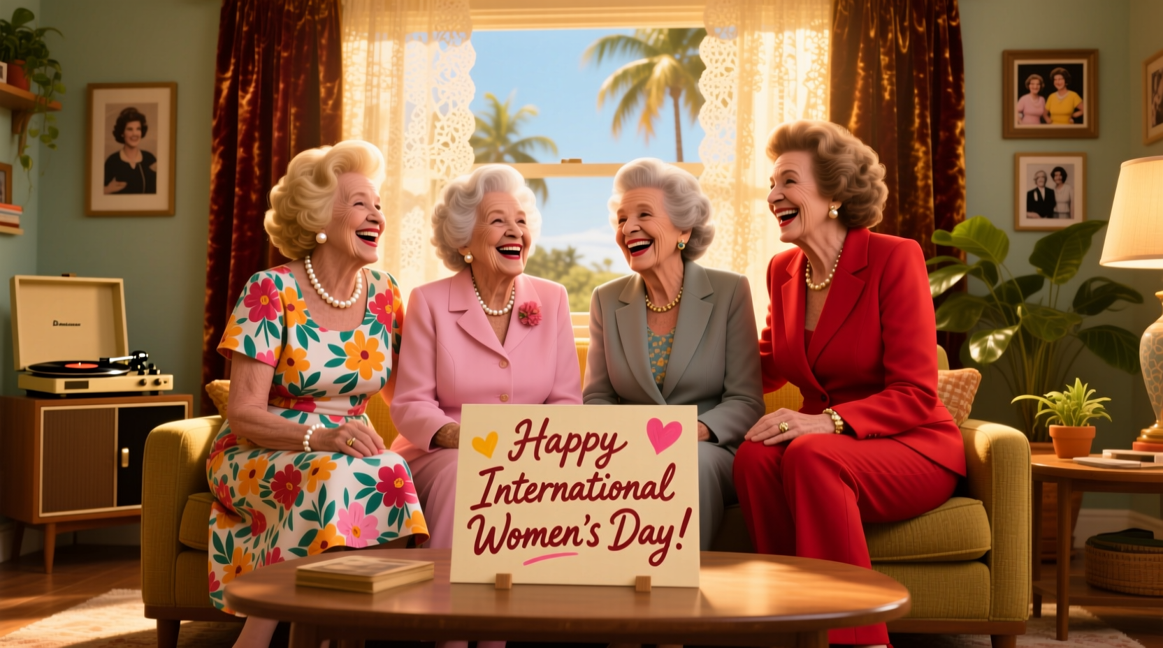 golden girls happy international womens day