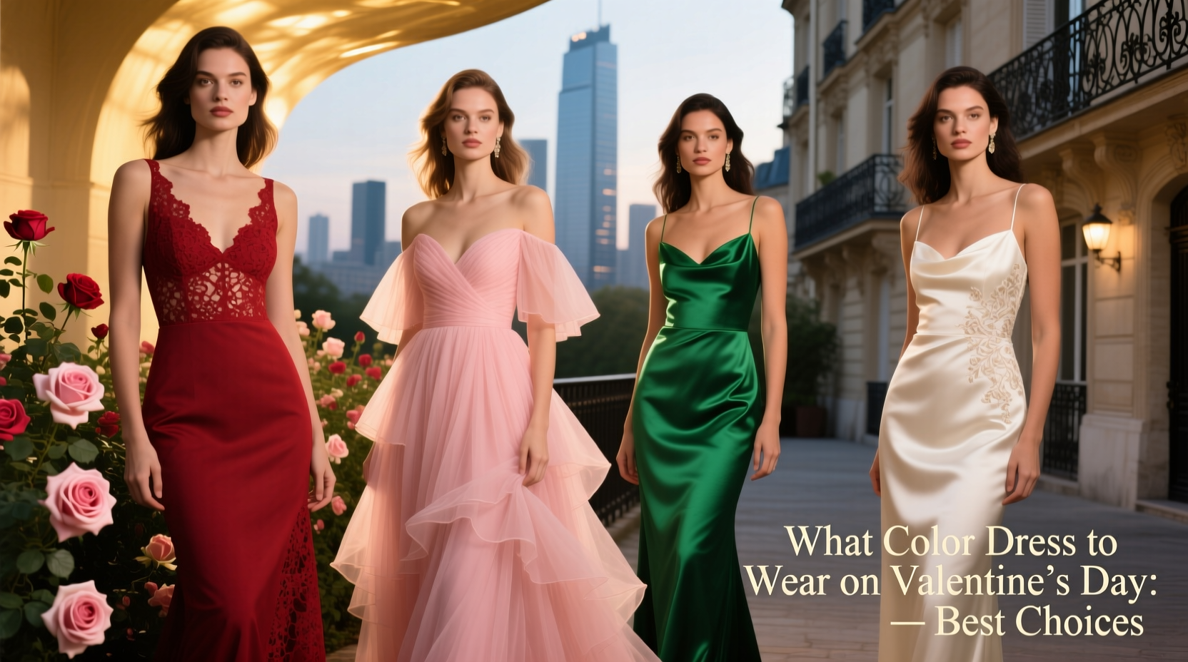what colour dress to wear on valentines day
