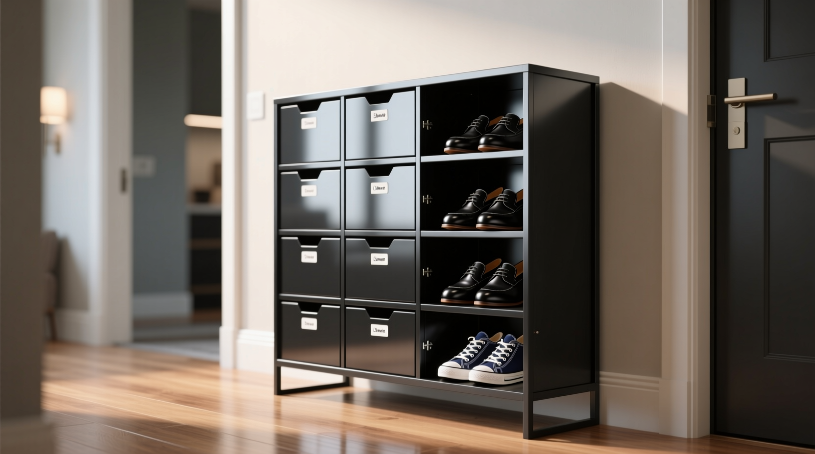 steelside lismore 16 pair shoe storage cabinet wayfair sale
